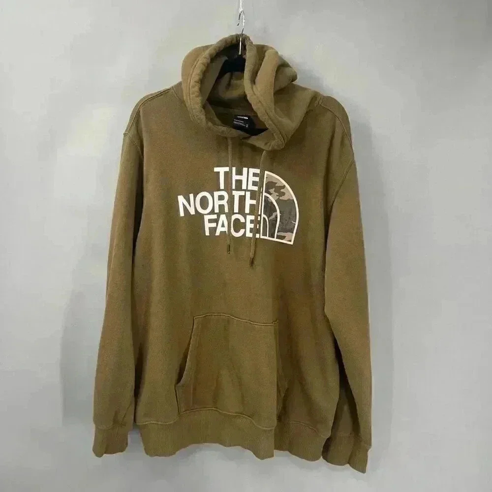 The North Face Half Dome Pullover Hoodie Mens XL Camo Gorpcore Street Urban Cozy - Picture 3 of 12